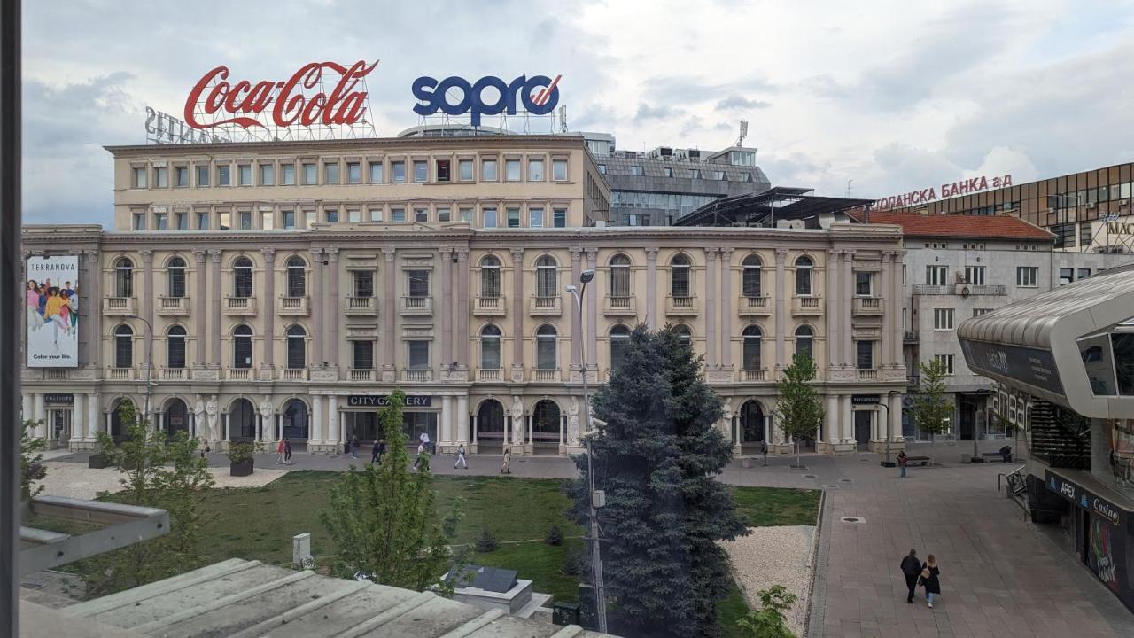 Main Square Apartment - Szkopje Kültér fotó